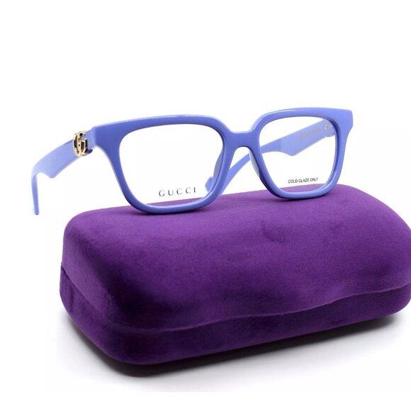 NWT Gucci GG1536o-008 Lilac Eyeglasses - Picture 1 of 10